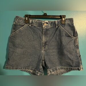 vintage Tommy Hilfiger dark wash shorts